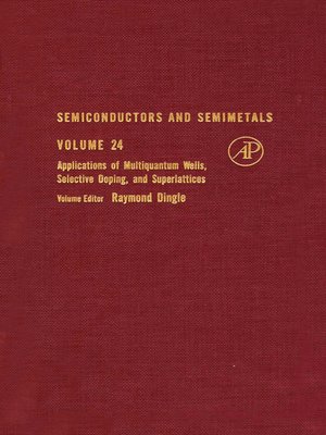 cover image of Semiconductors and Semimetals